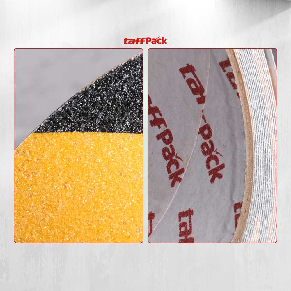Gambar produk TaffPACK Lakban Tape Safety Grip Anti Slip 0.65mm Strong Traction - D23860K
