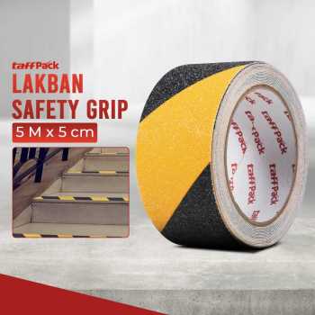 Gambar produk TaffPACK Lakban Tape Safety Grip Anti Slip 0.65mm Strong Traction - D23860K