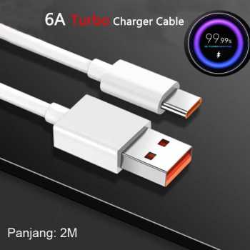 Gambar produk Kabel Data USB Type C Multifungsi Fast Charging 6A 2M - C225