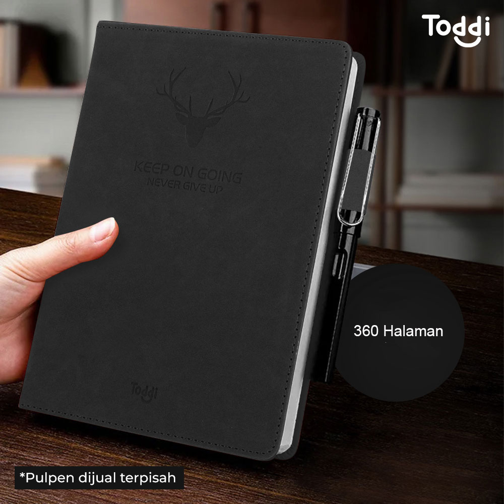 Toddi Buku Jurnal Hardcover Notebook Diary 67GSM 360 Halaman Lined - CW-25 Gambar produk Toddi Buku Jurnal Hardcover Notebook Diary 67GSM 360 Halaman Lined - CW-25 - Utama